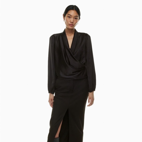 Wilfred Satin Blouse - Picture 3 of 4